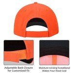Tirrinia Blaze Orange Adjustable Hunting Cap