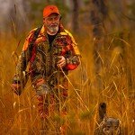 Blaze Orange Baseball Cap for Upland Bird Hunters