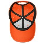 Blaze Orange Baseball Cap for Upland Bird Hunters