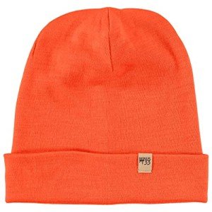 Merino Wool Blaze Orange Hunting Beanie