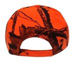 Mossy Oak Blaze Orange Camouflage Hunting Cap