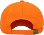 Classic Cotton Dad Hat - Orange Adjustable Cap