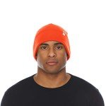 Merino Wool Blaze Orange Hunting Beanie