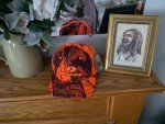 Mossy Oak Blaze Orange Camouflage Hunting Cap