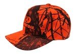 Mossy Oak Blaze Orange Camouflage Hunting Cap