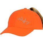 EDTREK Women's Camo Blaze Orange Hunting Cap