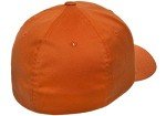 Orange Flexfit Men's Baseball Cap, Small-Medium