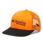 Columbia Blaze/Black PHG Logo Mesh Cap