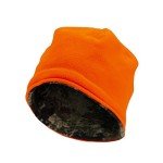Reversible Blaze Orange Hunting Beanie Hat