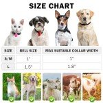 Extra Loud Dog Collar Bells - 2 Pack