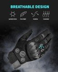 Men's Tactical Shooting Gloves with Knuckle Protection