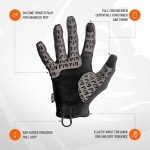 PIG Delta Tactical Gloves for Hunting - Black Large