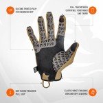 PIG Delta Tactical Shooting Gloves - Coyote Brown