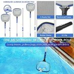 Poolvio Pool Cleaning Kit with Skimmer Net