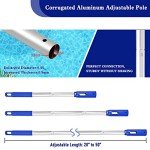 Poolvio Pool Cleaning Kit with Skimmer Net
