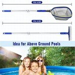 Poolvio Pool Cleaning Kit with Skimmer Net