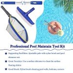 Poolvio Pool Cleaning Kit with Skimmer Net