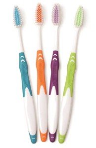 FreshMint Premium Toothbrushes with Easy Grip Handles