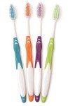 FreshMint Premium Toothbrushes with Easy Grip Handles