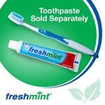 FreshMint Premium Toothbrushes with Easy Grip Handles