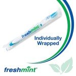 FreshMint Premium Toothbrushes with Easy Grip Handles