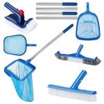 7-Piece Pool Cleaning Kit with Adjustable Pole