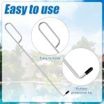 Stainless Steel Pool Skimmer Basket Tool – 14.57in