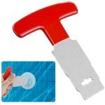 Pool Plug Removal Tool with Comfortable Grip