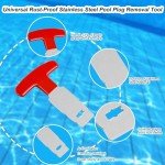 Pool Plug Removal Tool with Comfortable Grip