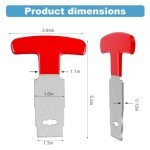 Pool Plug Removal Tool with Comfortable Grip