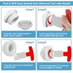 Pool Plug Removal Tool with Comfortable Grip