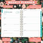 2025 Planner - 2025 Weekly Monthly Planner from Jan. 2025 to Dec. 2025, Calendar Planner 2025 with Thick Paper, Pocket, Tabs, 6.4‘’ x 8.5''