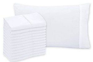 King Pillowcase Set of 12 - Hotel Quality