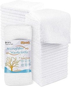 Microfiber Towel Set - 50 Super Absorbent Pieces