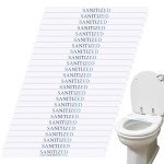 Sanitized Toilet Seat Bands - 3000 Pcs