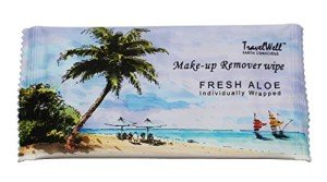 Travelwell Aloe Makeup Remover Wipes Bulk Pack