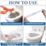 Sanitized Toilet Seat Bands - 3000 Pcs