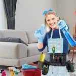 Adjustable Tool Pouch for Housekeeping and Janitorial Use