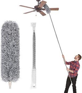 Lomida Extra Long Microfiber Duster with Bendable Head