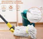 Heavy Duty 60" Industrial Mop with Handle
