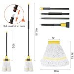 Heavy Duty 60" Industrial Mop with Handle