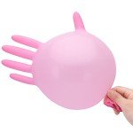 Pink Disposable Gloves, Powder-Free, 100-ct Box
