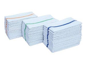 Premium Cotton Bar Mops 17x20 Inch (48 Pack)