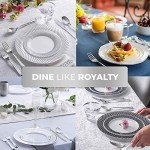 160 Pack Silver Disposable Cutlery Set