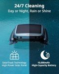 Solar Powered Robotic Pool Skimmer with App Control