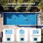Solar-Powered Automatic Pool Skimmer Robot Cleaner