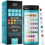 7-in-1 Pool Test Strips for Accurate Water Testing