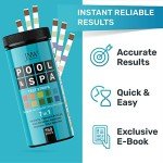 7-in-1 Pool Test Strips for Accurate Water Testing