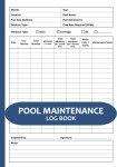 Pool Maintenance Log Book for Hotels and Businesses