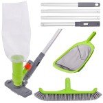 Deluxe Pool Cleaning Kit with Vacuum and Tools